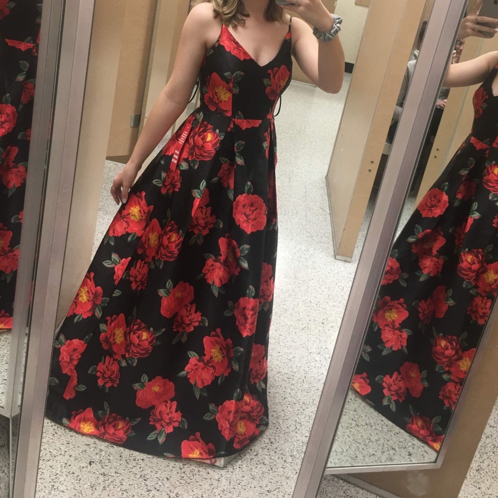 Floral Prom Dress!